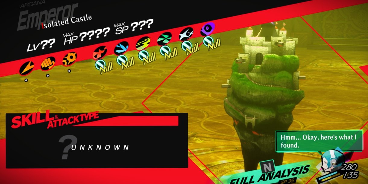  Isolated Castle Weakness in Persona 3 Reload 