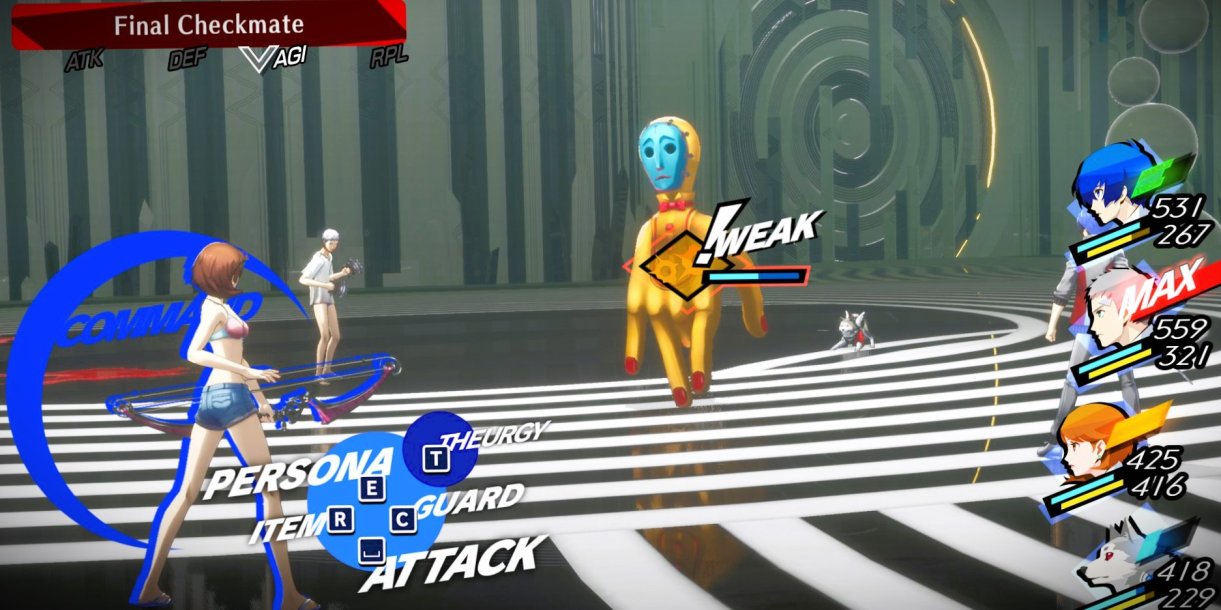  Final Checkmate Weakness in Persona 3 Reload 