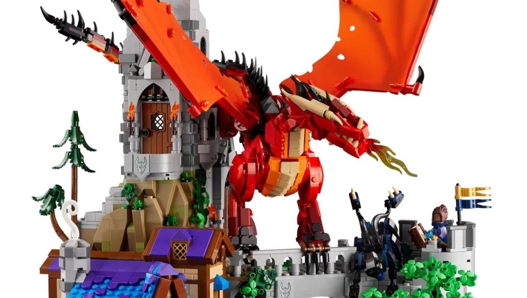 LEGO introduced a set based on Dungeons and Dragons
