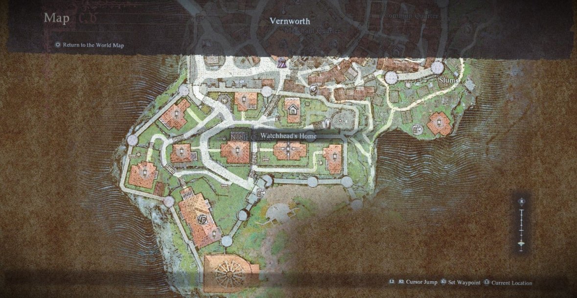 the noble quarter on the map i dragon's dogma 2