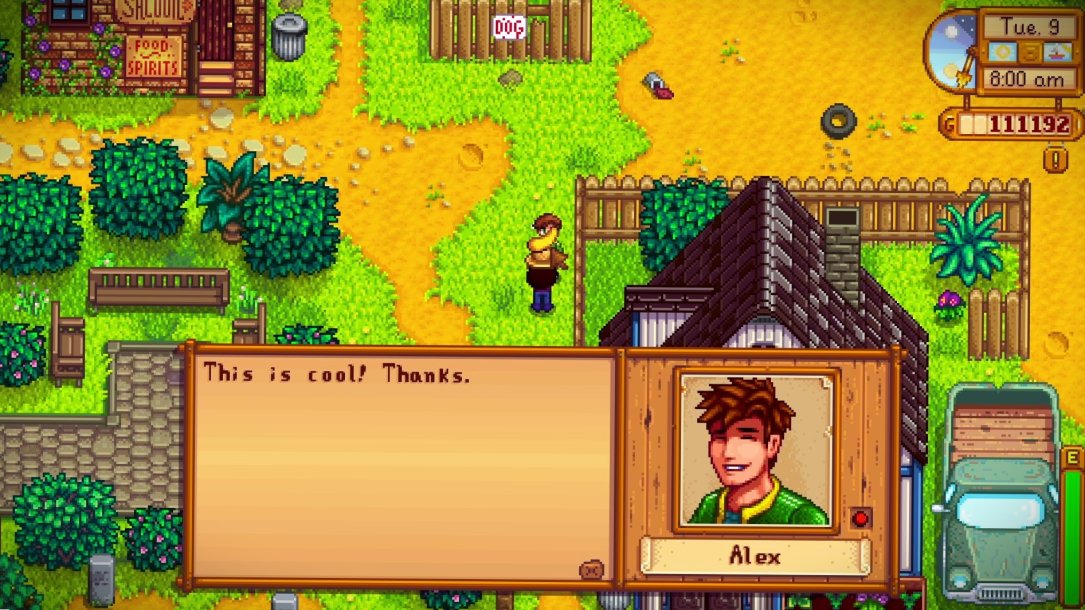 stardew valley gifting a summer squash