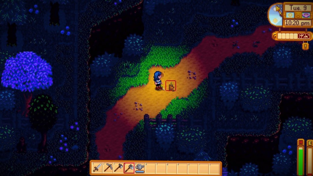 stardew valley buried carrot seeds