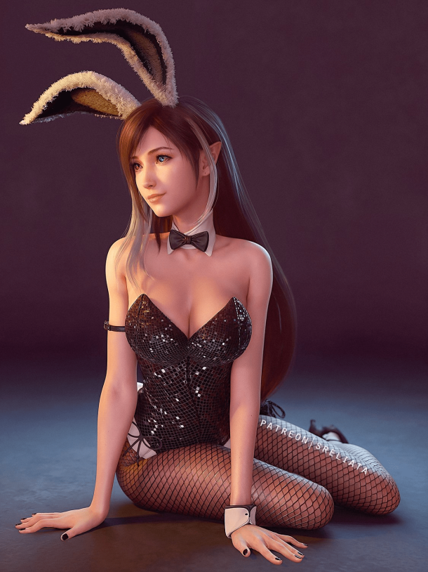 Elf bunny girl