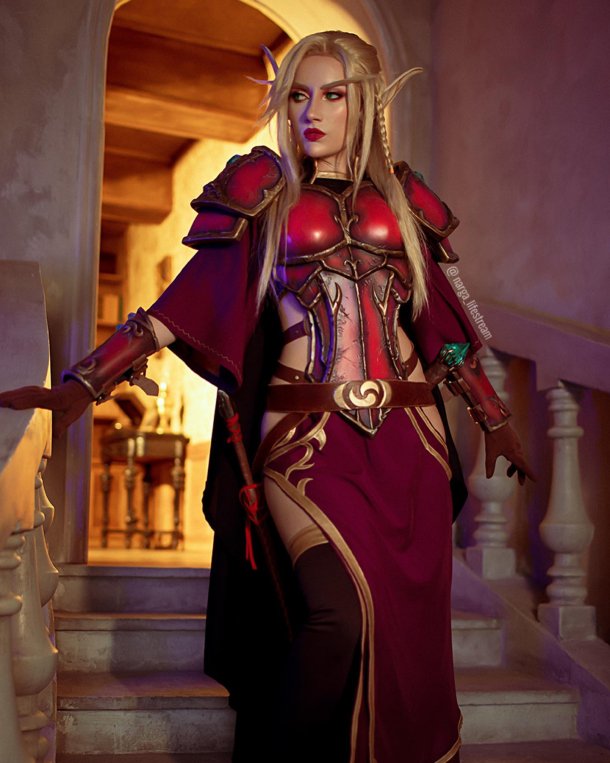 Blood Elf cosplay, Narga_lifestream