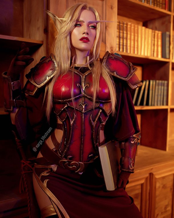 Blood Elf cosplay, Narga_lifestream