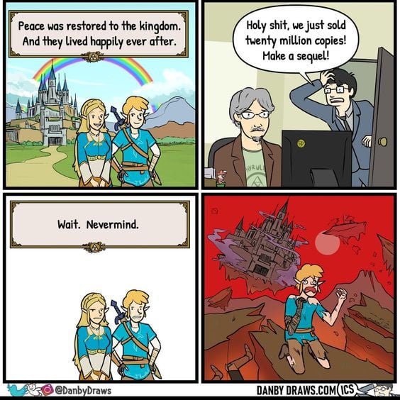 Zelda comic