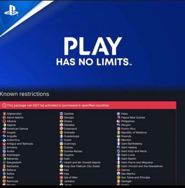 PlayStation. Play has no limits meme