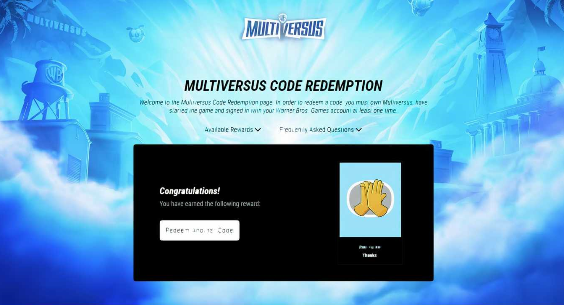  Active MultiVersus Codes 